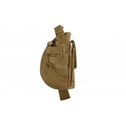 Universal holster with magazine pouch - TAN