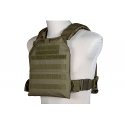 Recon Plate Carrier Tactical Vest - Olive Green