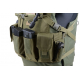 Chest Rig type tactical vest - OD