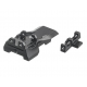 AIP Adjustable Aluminum Front and Rear Sight with Fiber For Marui Hi-Capa 5.1 GBB