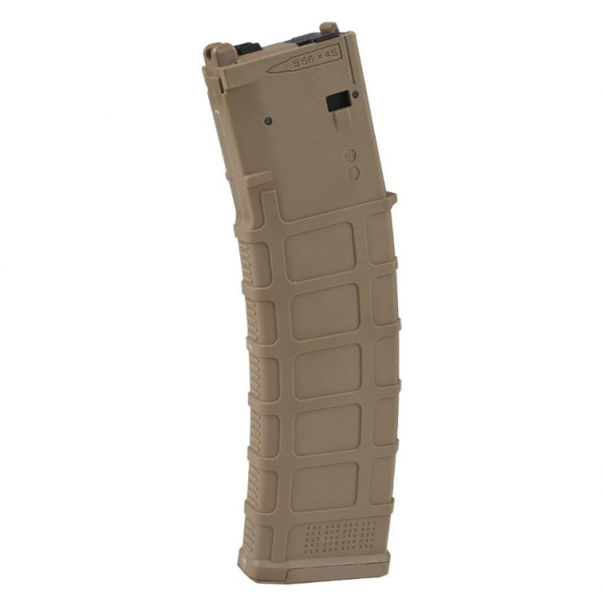 SAA M Style 45 Rds Long Magazine for Marui M4A1 MWS, MTR16, GBB (DE)