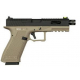 Novritsch SSP18 GBB Gas Pistol - Black / Tan