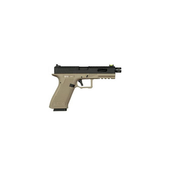 Novritsch SSP18 GBB CO2 Pistol - Black / Tan