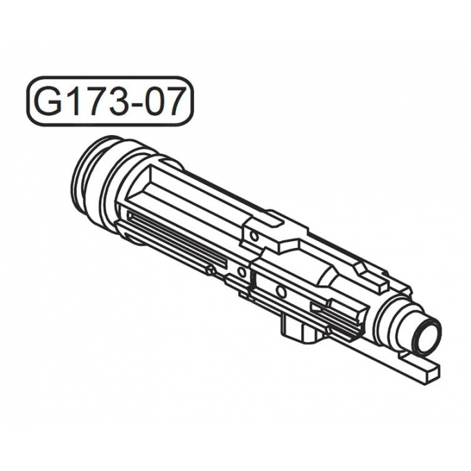 Loading Nozzle / Piston For Glock G17 Gen3 GBB Airsoft ( G173-07 )