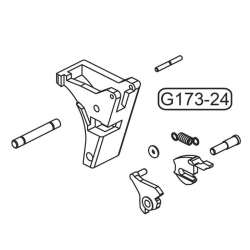 Hammer Assy. For GHK Glock G17 Gen3 GBB Airsoft ( G173-24 )