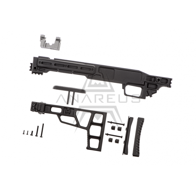 Maple Leaf MLC-S2 Tactical Folding Chassis for VSR-10 - Black