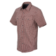 Covert Concealed Carry Short Sleeve Shirt - Dirt Red Checkered