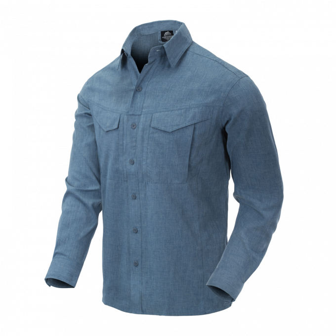 DEFENDER Mk2 Gentleman Shirt® - Melange Blue