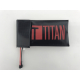 TITAN Ochranný vak 12x5,4cm z nehořlavého materiálu pro Li-pol