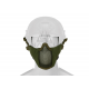 Mk.II Síťovaná ochranná maska na helmu FAST s chráničem tváří, olivová