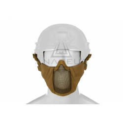 Mk.II Síťovaná ochranná maska na helmu FAST s chráničem tváří, písková
