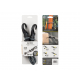 KNOTBONE™ ADJUSTABLE BUNGEE 25-122cm, grey