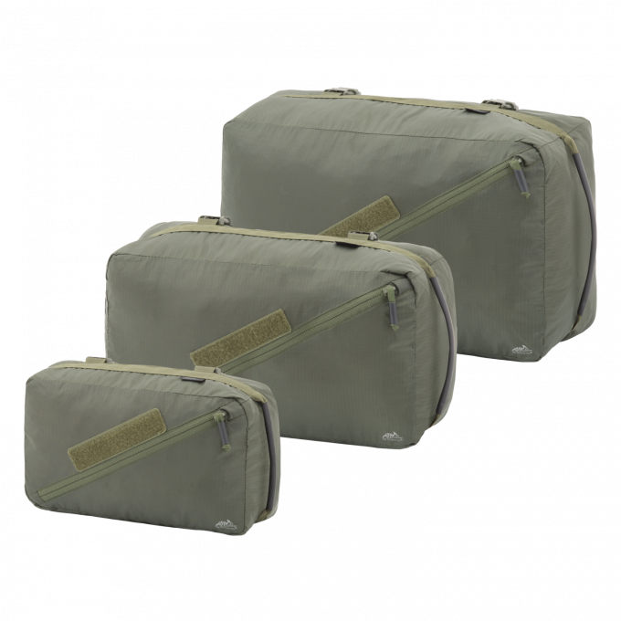 Sada 3ks pouzder - PAKCELL SET® olivové