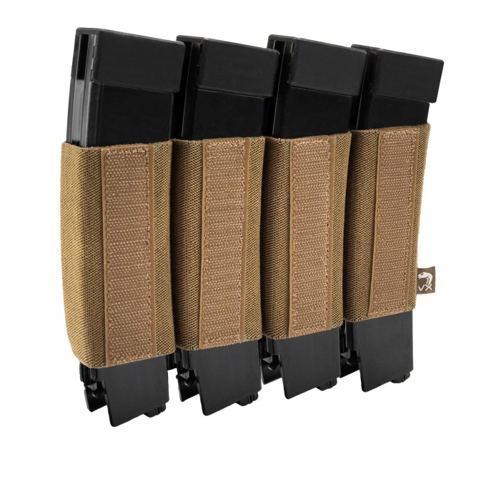 VX Quad SMG Mag Sleeve COYOTE