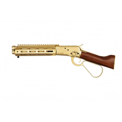 A&K 1873R Gas Gun (Real Wood) Rifle Replica - Gold