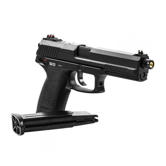 Novritsch SSX23 GNB Gas Pistol - Black