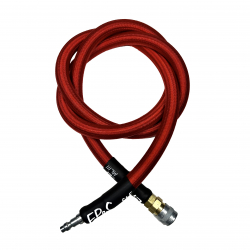 HPA 100cm hose with holster - RED