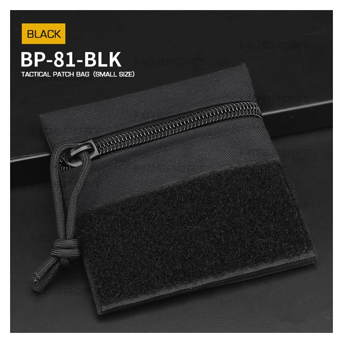 Tactical Patch/Candy Bag (size S) - Black