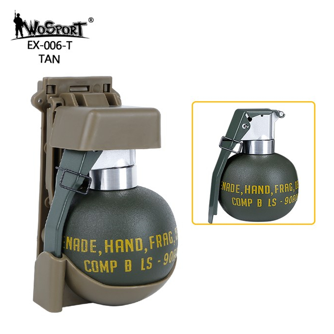 Wosport M67 DUMMY model MOLLE Set - TAN