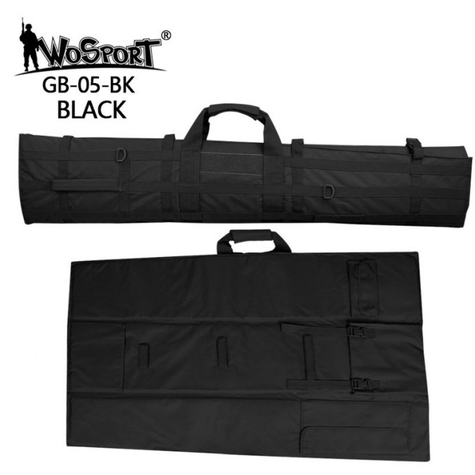 The sniper's rod bag 120cm - Black