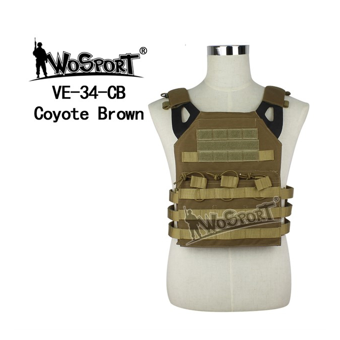 JPC Tactical Vest plate carrier - Black