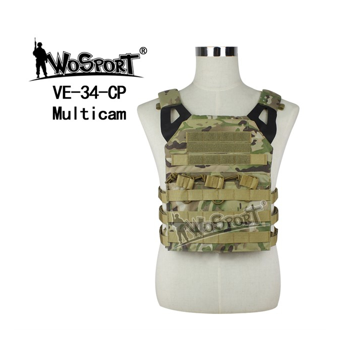 JPC Tactical Vest plate carrier - Black