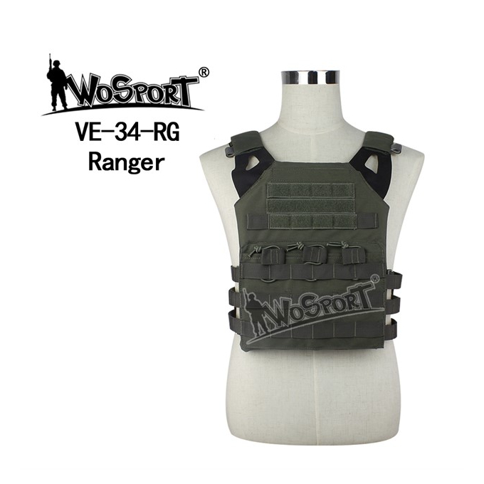 JPC Tactical Vest plate carrier - Black