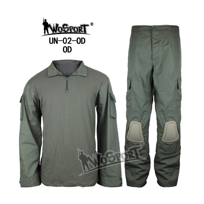 Wear-resistant reinforcement frog uniform - Black