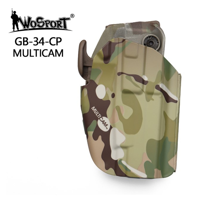 WST univerzální pouzdro GB-34 pro Compact pistole, pro praváky - Multicam™