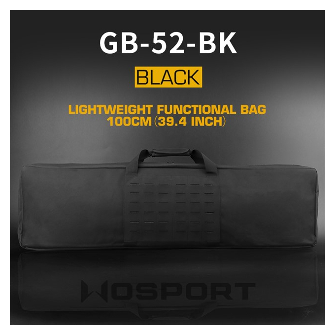 WST laser MOLLE gun bag 100cm - Black