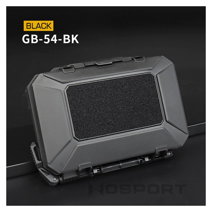 Plastové Molle voděodolné ADMIN pouzdro - černé