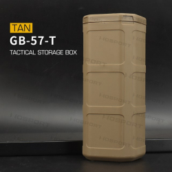 WTS taktický box na příslušenství 16,6 x 6,7 x 6,5cm - černý