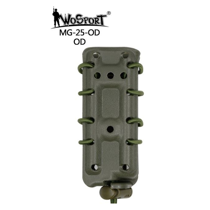 Plastová MOLLE sumka na 9mm pistolové zásobníky - TAN