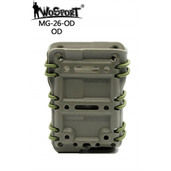 Plastová MOLLE sumka na 5.56 zásobníky M4/M16 - zelená