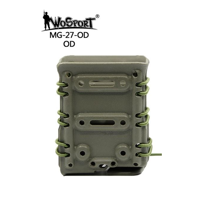 Plastová MOLLE sumka na 7.62 zásobníky - zelená