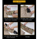 G4 Chrániče kolen a loktů do bojové uniformy - černé