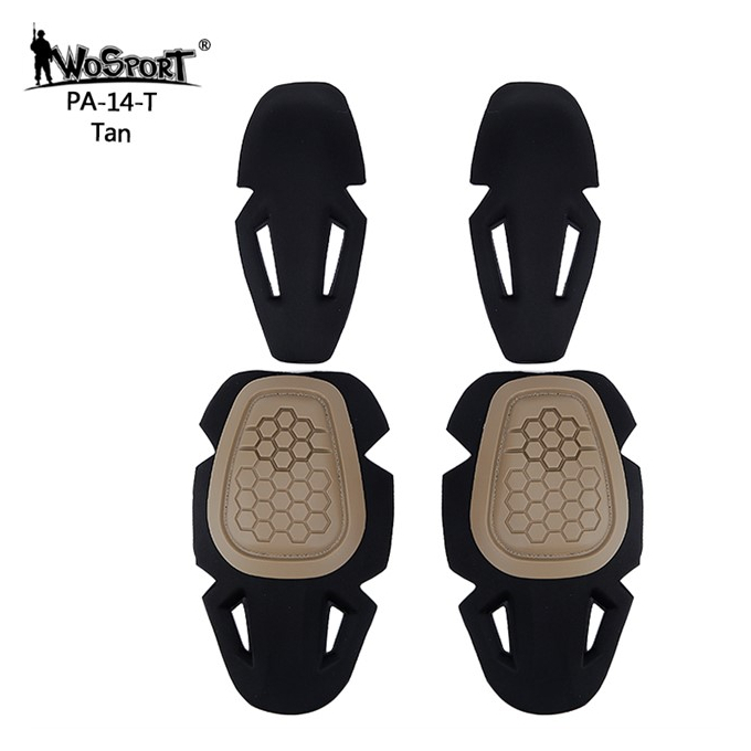 G4 Protective gear tactical Kneepads elbow pads set - Black