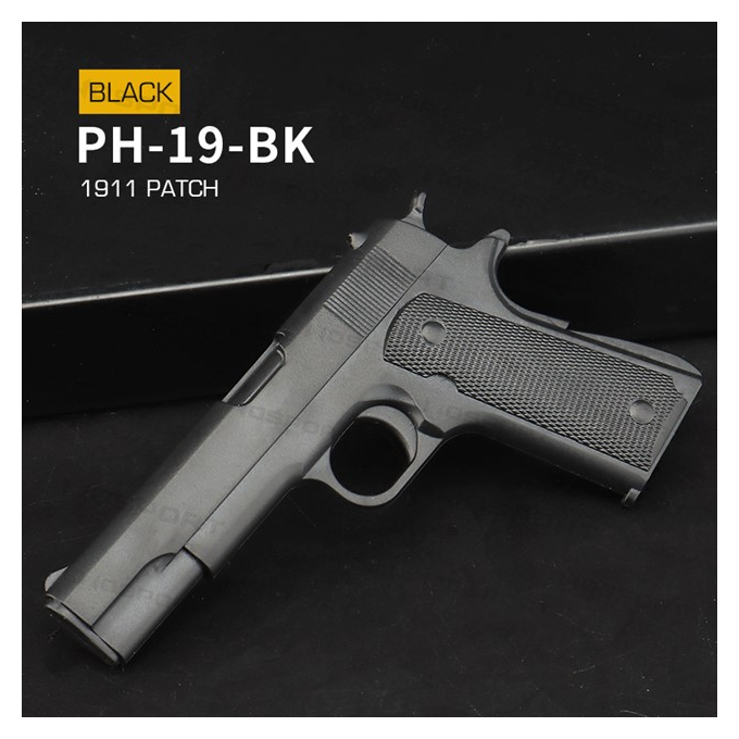 Wosport Patch 1911 PVC 3D gumový - černý
