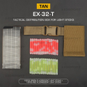 Tactical Distribution Box for Light Sticks - TAN