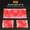 Fluorescent mini lightsticks - RED - 30PCS