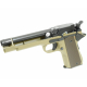 CYMA Electric M1911 Fixed Airsoft Pistol (CM.123 TN) - TAN