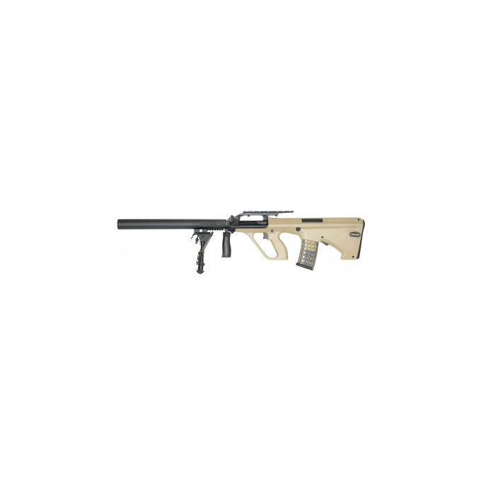 Steyr Aug with silencer (SW-020-BM) - TAN