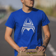 T-Shirt ANAREUS Spider logo - BLUE