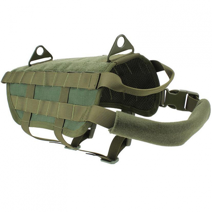 Tactical Dog Vest/Harness - OD