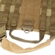 Tactical Dog Vest/Harness - coyote