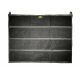 Patch panel na nášivky se suchým zipem 70x90cm - černý