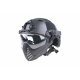 Wosport Pilot Mask ( Fast Helmet Adapter Version / Black)