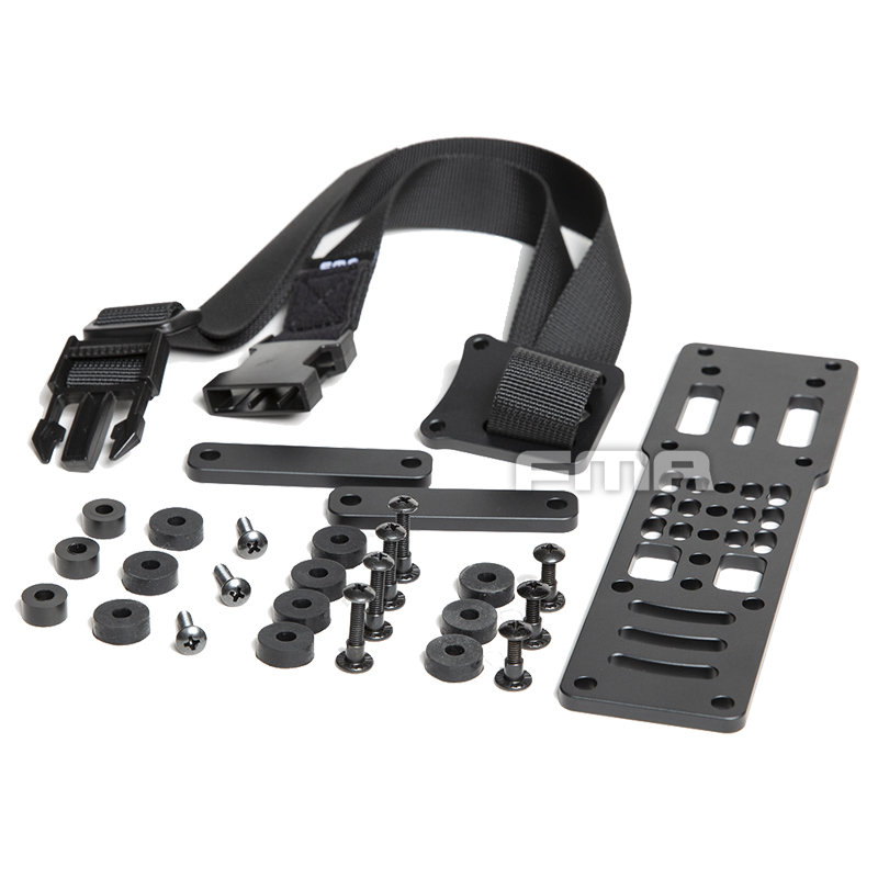 Support D'accessoires Modulaire FMA En Aluminium Pour Casque - Modèles L4G24 Et L4G19 - Neuf Sous Blister