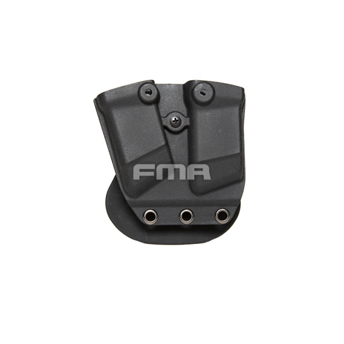 FMA Kydex Double Magazine Carrier - Black