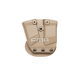 FMA Kydex Double Magazine Carrier - DE